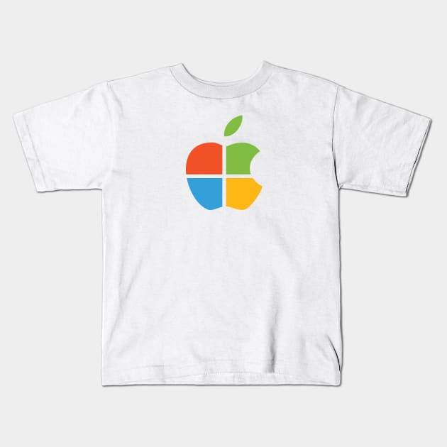 Mapple Kids T-Shirt by DavidCentioli